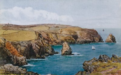 Boscastle, Die Küste von Willapark von Alfred Robert Quinton